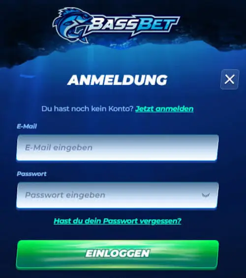 BassBet Casino Anmeldung — ANMELDUNG, EINLOGGEN